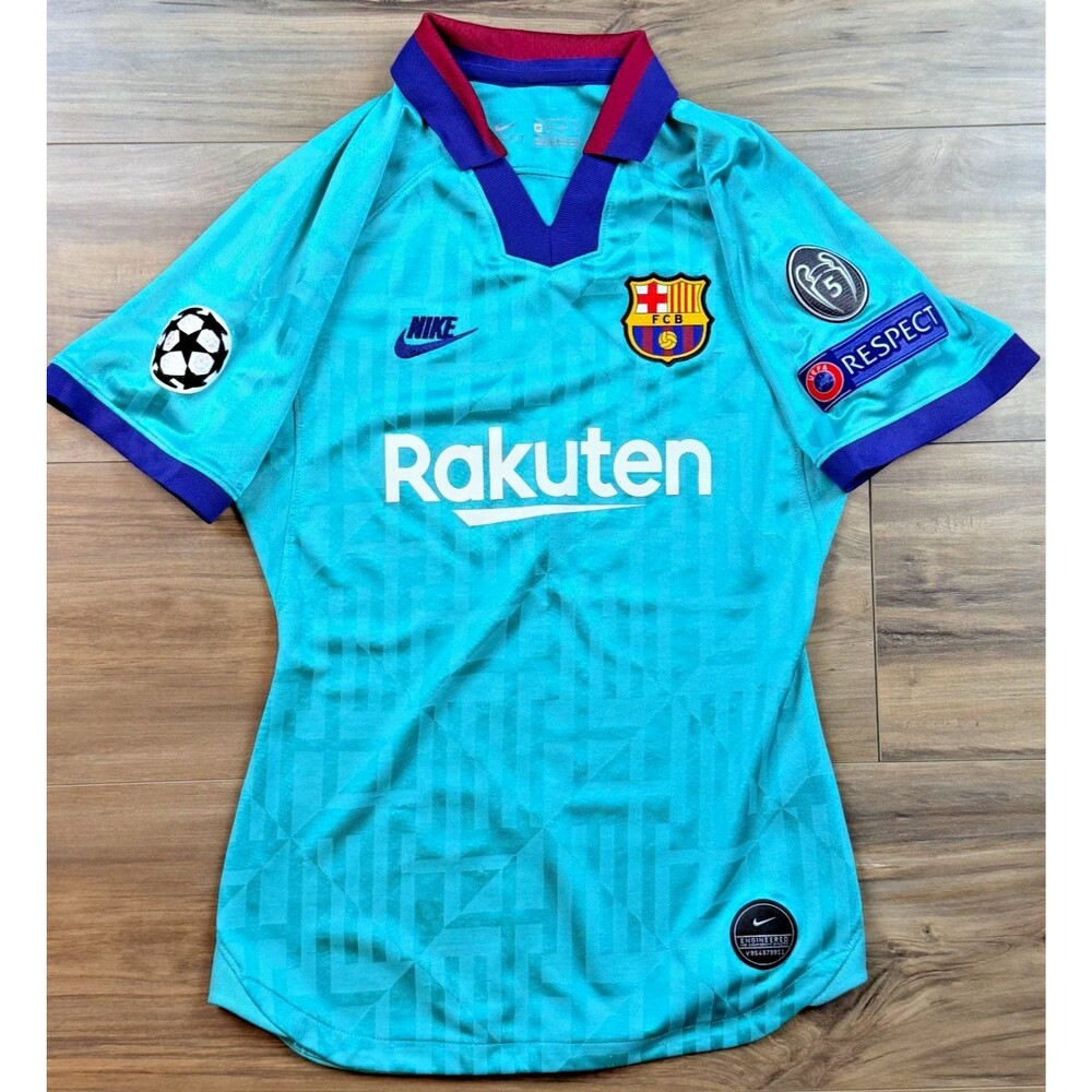 BARCELONA NIKE 2019/2020 FOOTBALL SOCCER WOMENS THIRD JERSEY SIZE XS